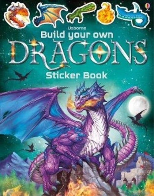 Bilde av Build Your Own Dragons Sticker Book Av Simon Tudhope