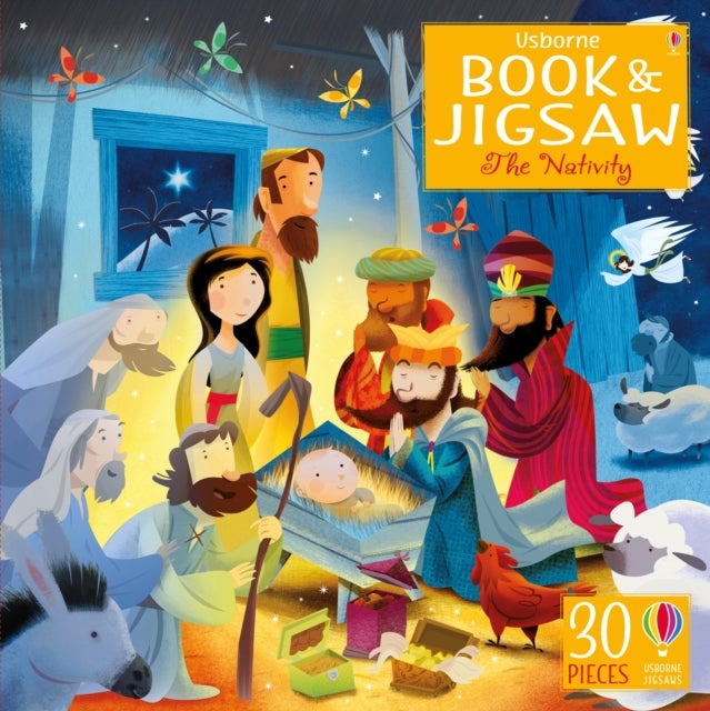 Bilde av Usborne Book And Jigsaw The Nativity Av Sam Smith