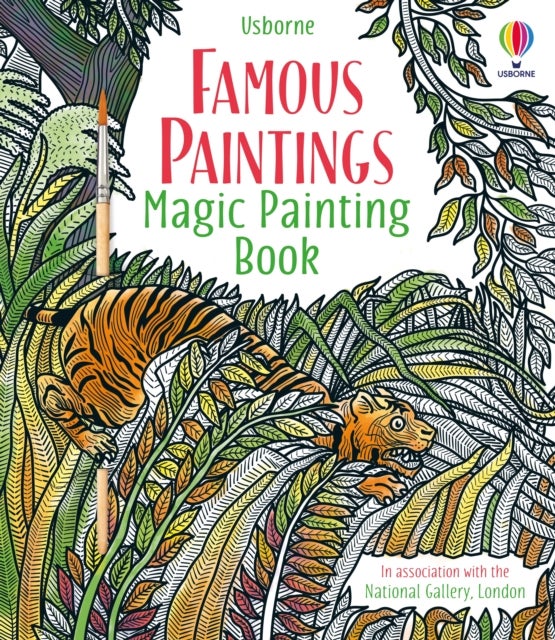Bilde av Famous Paintings Magic Painting Book Av Rosie Dickins