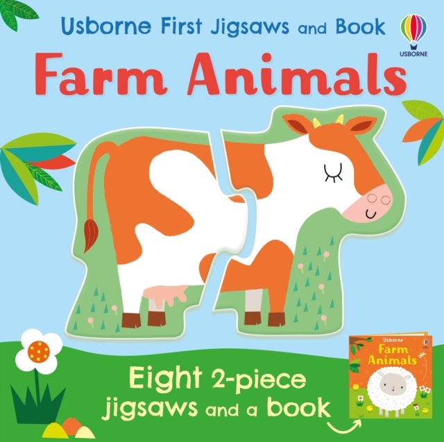 Bilde av Usborne First Jigsaws: Farm Animals Av Matthew Oldham