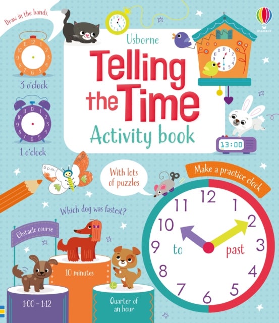 Bilde av Telling The Time Activity Book Av Lara Bryan