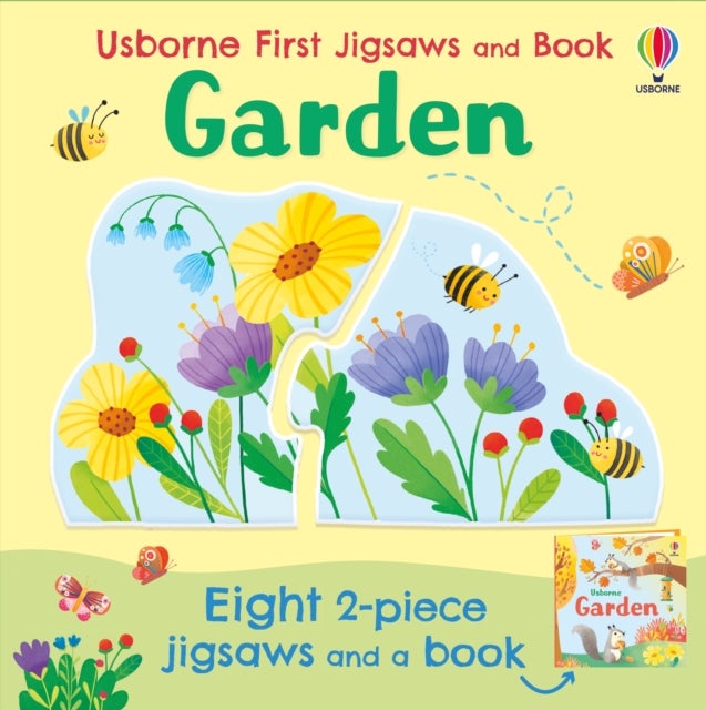 Bilde av Usborne First Jigsaws And Book: Garden Av Matthew Oldham