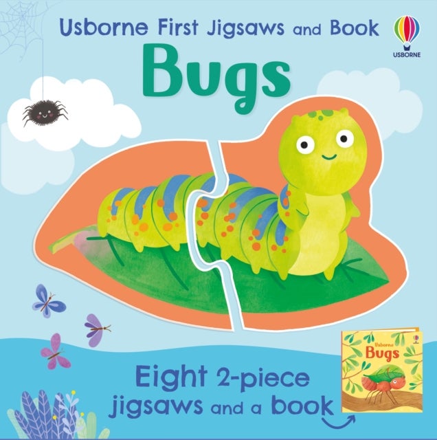 Bilde av Usborne First Jigsaws And Book: Bugs Av Matthew Oldham