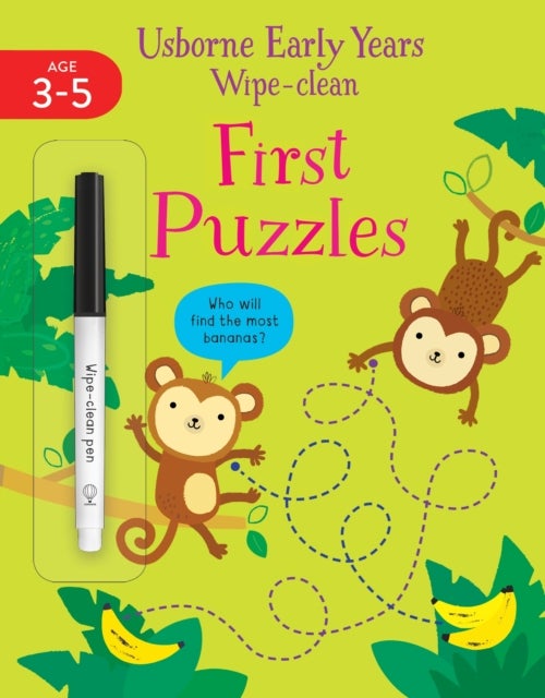 Bilde av Early Years Wipe-clean First Puzzles Av Jessica Greenwell