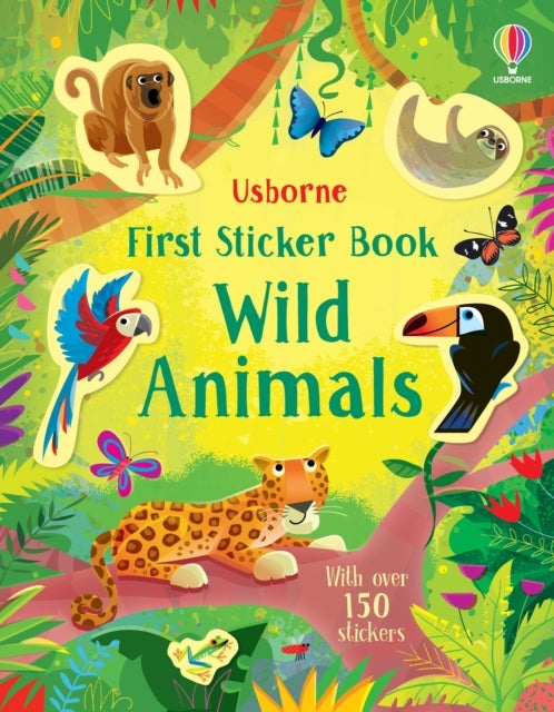 Bilde av First Sticker Book Wild Animals Av Holly Bathie