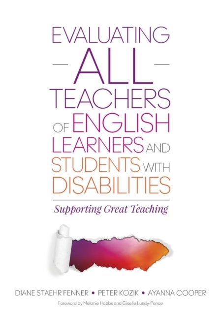 Bilde av Evaluating All Teachers Of English Learners And Students With Disabilities Av Diane Staehr Fenner, Peter L. Kozik, Ayanna C. Cooper