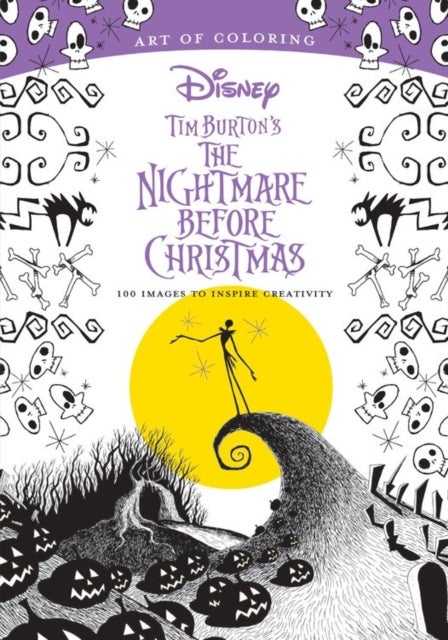 Bilde av Art Of Coloring: Tim Burton&#039;s The Nightmare Before Christmas Av Disney Book Group
