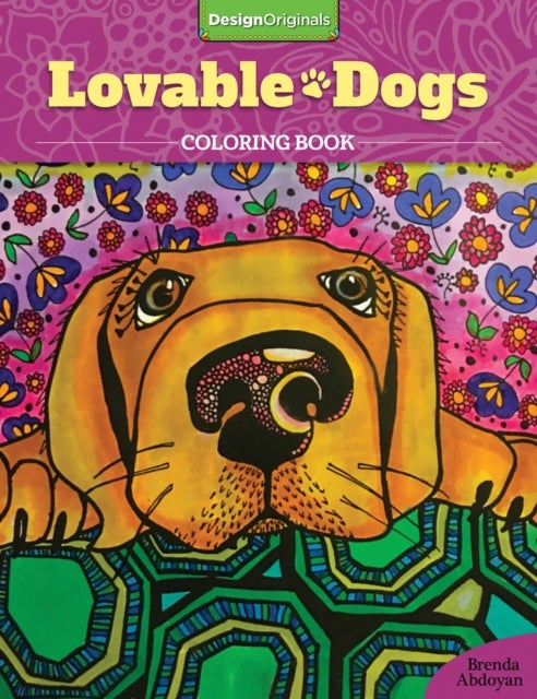 Bilde av Lovable Dogs Coloring Book Av Brenda Abdoyan