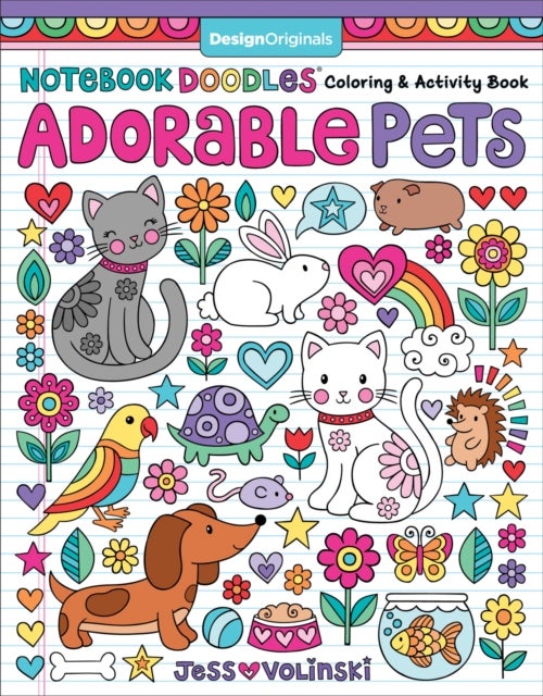 Bilde av Notebook Doodles Adorable Pets Av Jess Volinski