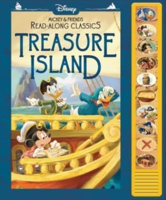Bilde av Disney Mickey And Friends: Treasure Island Read-along Classics Sound Book