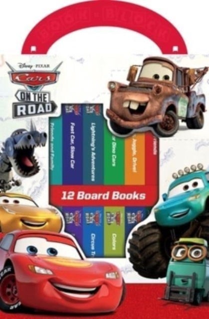 Disney Pixar Cars On The Road: 12 Board Books Av Pi Kids