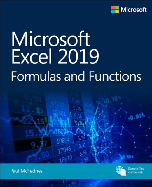 Bilde av Microsoft Excel 2019 Formulas And Functions Av Paul Mcfedries