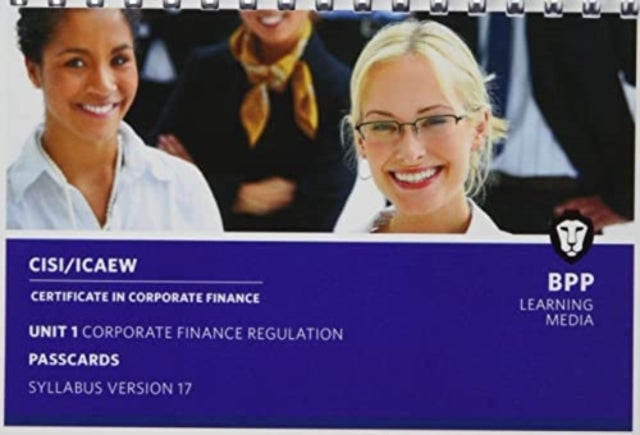 Bilde av Cisi Capital Markets Programme Certificate In Corporate Finance Unit 1 Syllabus Version 17 Av Bpp Learning Media