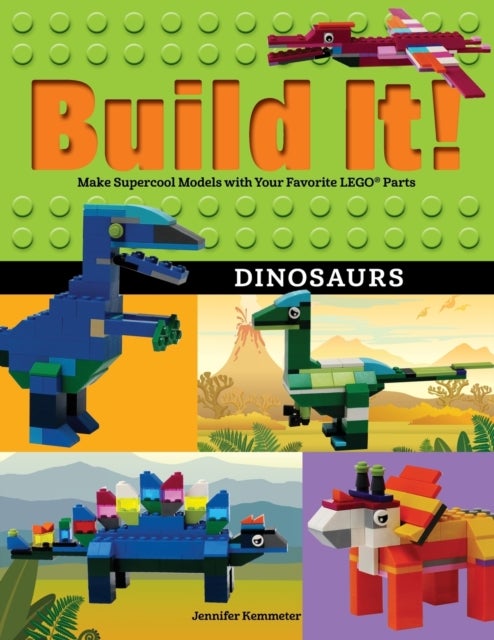 Bilde av Build It! Dinosaurs Av Jennifer Kemmeter