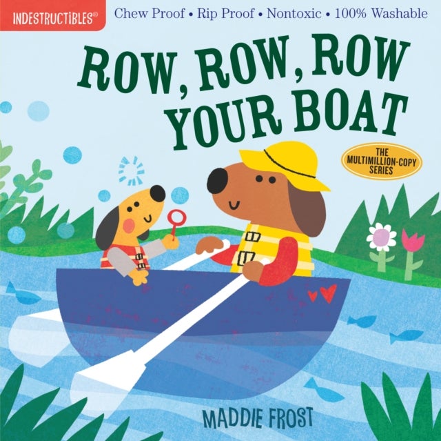 Bilde av Indestructibles: Row, Row, Row Your Boat Av Amy Pixton, Maddie Frost