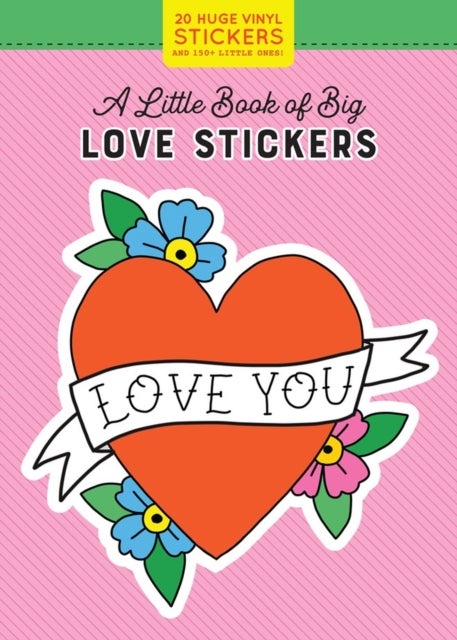 Bilde av A Little Book Of Big Love Stickers Av Pipsticks (r)+workman (r)
