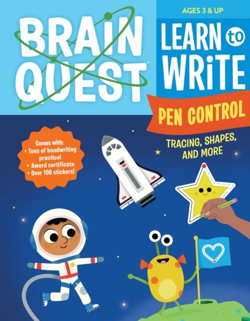 Bilde av Brain Quest Learn To Write: Pen Control, Tracing, Shapes, And More Av Workman Publishing