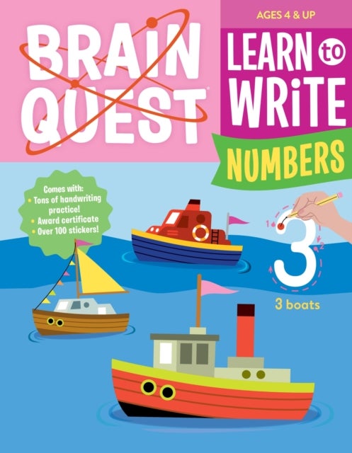 Bilde av Brain Quest Learn To Write: Numbers Av Workman Publishing