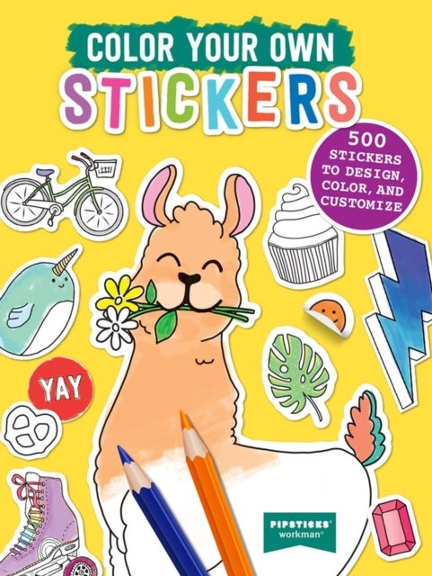 Bilde av Color Your Own Stickers Av Pipsticks¿+workman¿