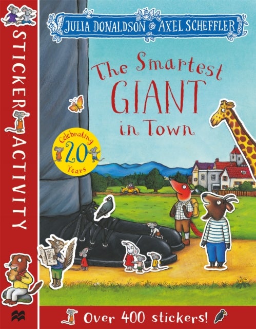 Bilde av The Smartest Giant In Town Sticker Book Av Julia Donaldson