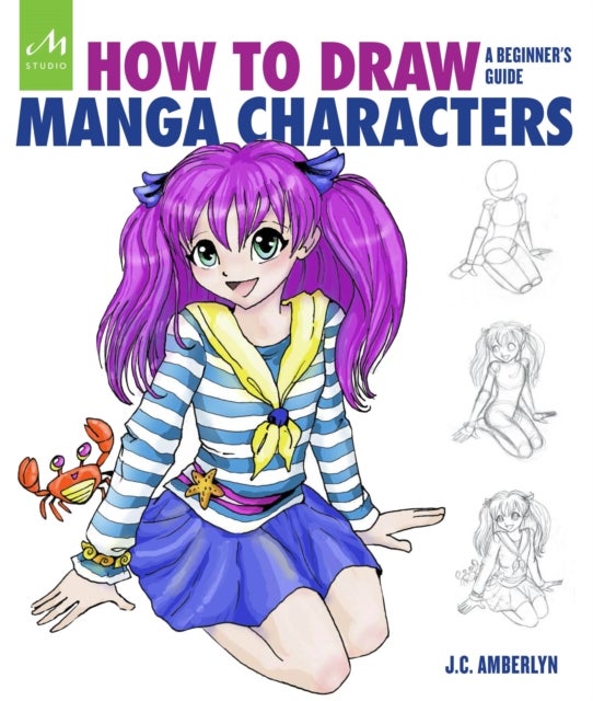Bilde av How To Draw Manga Characters Av J.c. Amberlyn