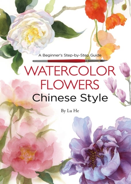 Bilde av Watercolor Flowers Chinese Style Av Lu He