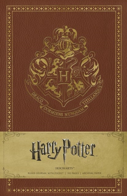 Bilde av Harry Potter Hogwarts Hardcover Ruled Journal Av Insight Editions