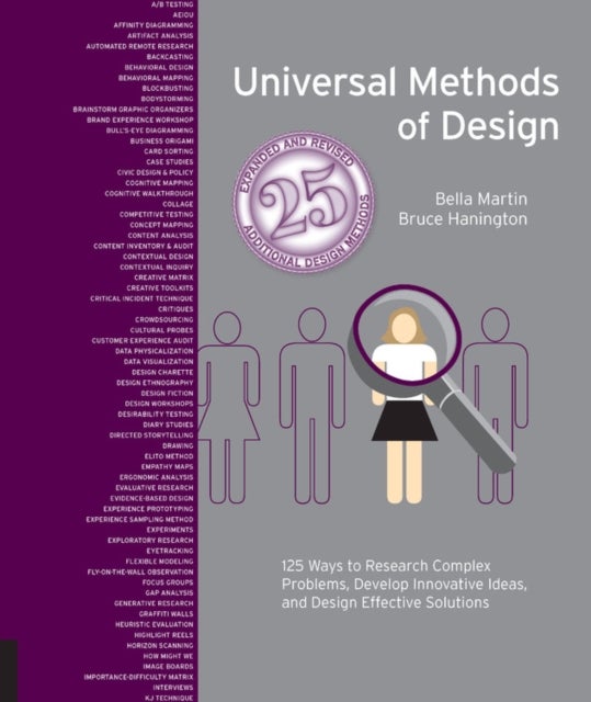 Bilde av Universal Methods Of Design, Expanded And Revised Av Bruce Hanington, Bella Martin