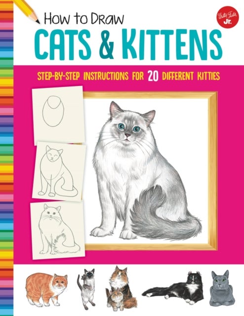 Bilde av How To Draw Cats &amp; Kittens Av Diana Fisher