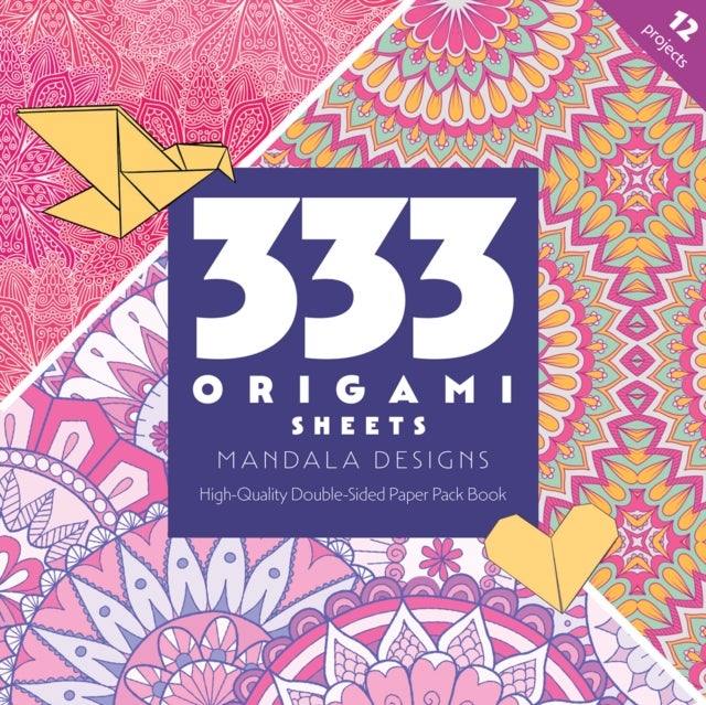 Bilde av 333 Origami Sheets Mandala Designs Av C&amp;t Publishing