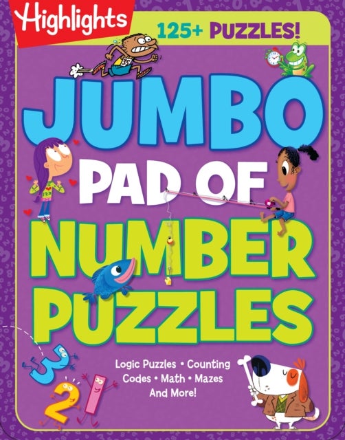 Bilde av Jumbo Pad Of Number Puzzles