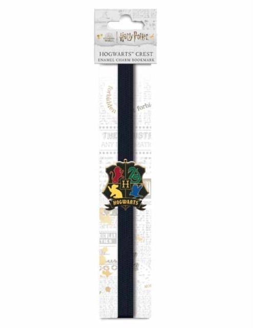Bilde av Harry Potter: Hogwarts Crest Enamel Charm Bookmark Av Insight Editions