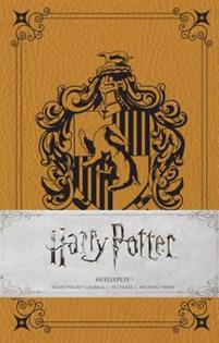 Bilde av Harry Potter: Hufflepuff Ruled Pocket Journal Av Insight Editions