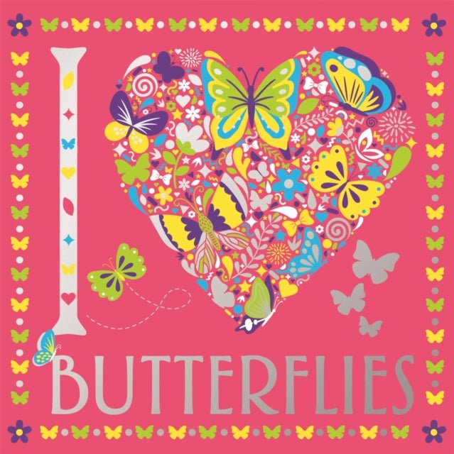 Bilde av I Heart Butterflies Av Felicity French, Cindy Wilde, Sally Moret, Hannah Davies, Beth Gunnell, Jessie Eckel