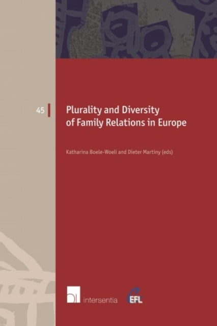 Bilde av Plurality And Diversity Of Family Relations In Europe