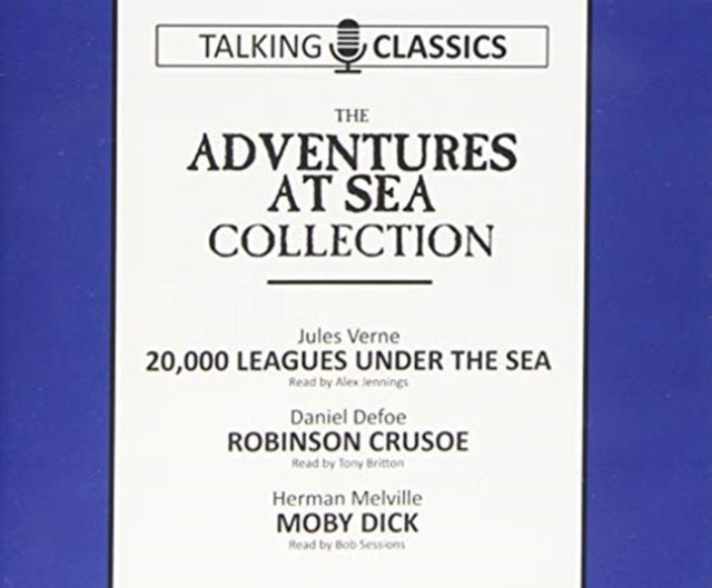 Bilde av The Adventures At Sea Collection Av Herman Melville, Daniel Defoe, Jules Verne