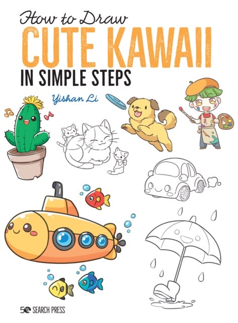 Bilde av How To Draw: Cute Kawaii Av Yishan Li