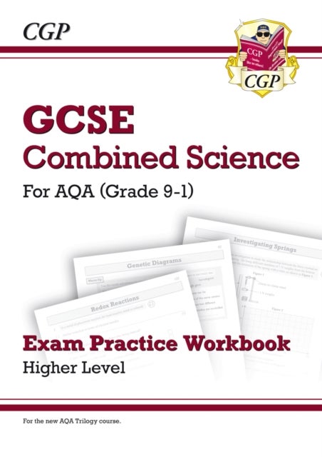 Bilde av Gcse Combined Science Aqa Exam Practice Workbook - Higher (answers Sold Separately) Av Cgp Books