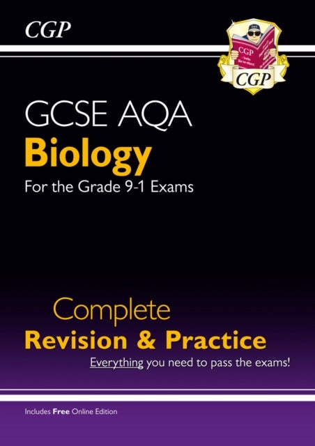 Bilde av Gcse Biology Aqa Complete Revision &amp; Practice Includes Online Ed, Videos &amp; Quizzes Av Cgp Books