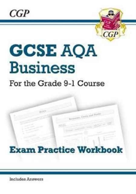 Bilde av New Gcse Business Aqa Exam Practice Workbook (includes Answers) Av Cgp Books