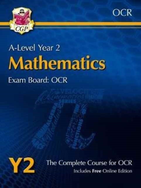 Bilde av A-level Maths For Ocr: Year 2 Student Book With Online Edition: Course Companion For The 2023 And 20 Av Cgp Books