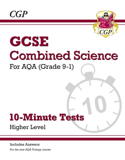 Bilde av Gcse Chemistry: Aqa 10-minute Tests (includes Answers) Av Cgp Books