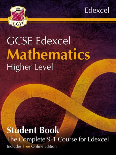 Bilde av Grade 9-1 Gcse Maths Edexcel Student Book - Higher (with Online Edition): Perfect Course Companion F Av Cgp Books