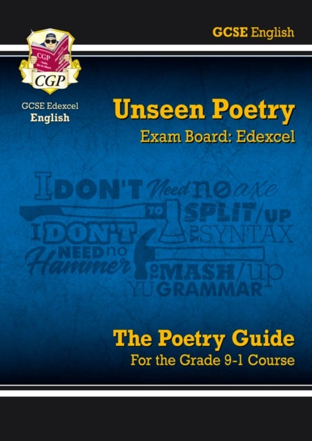 Bilde av New Gcse English Edexcel Unseen Poetry Guide Includes Online Edition: Ideal For The 2023 And 2024 Ex Av Cgp Books