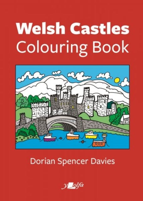 Bilde av Welsh Castles Colouring Book Av Dorian Spencer Davies