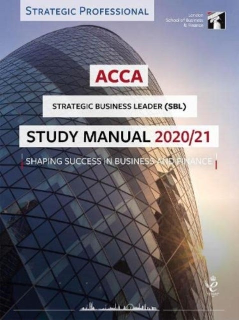 Bilde av Acca Strategic Business Leader Study Manual 2020-21