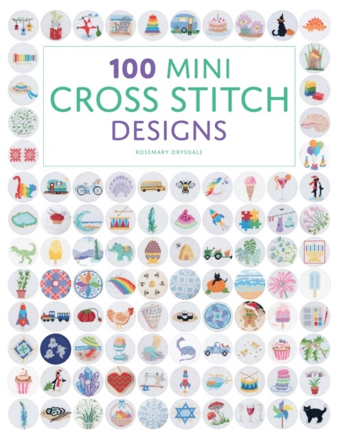 Bilde av 100 Mini Cross Stitch Designs Av Rosemary Drysdale