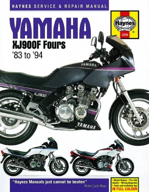 Bilde av Yamaha Xj900f Fours (83 - 94) Haynes Repair Manual Av Haynes Publishing