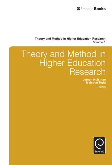 Bilde av Theory And Method In Higher Education Research