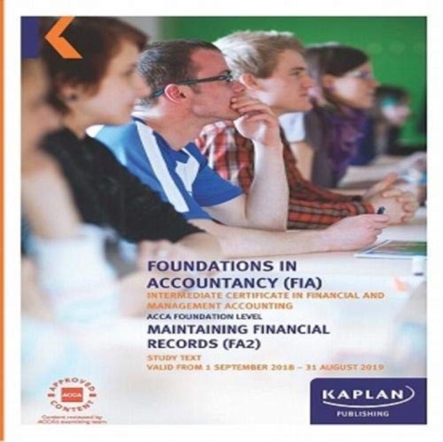 Bilde av Fa2 - Maintaining Financial Records - Study Text Av Kaplan Publishing